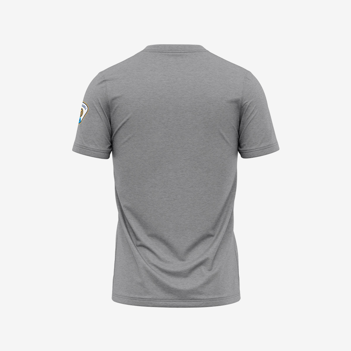 Melanżowy szary t-shirt KS Kabel Kraków błyskawica