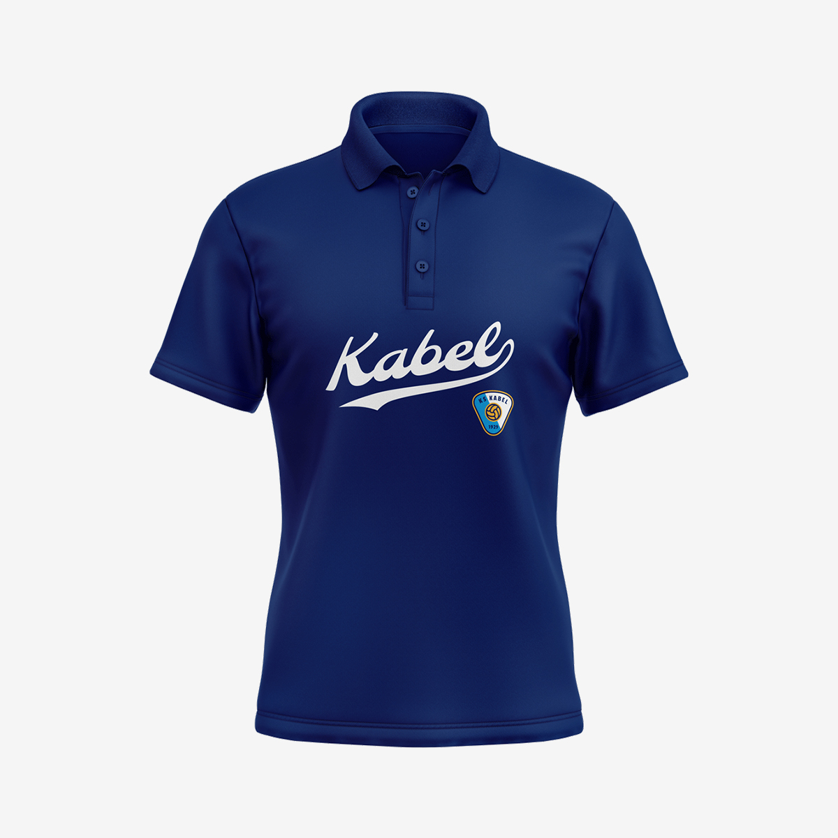 Granatowa koszulka polo Kabel