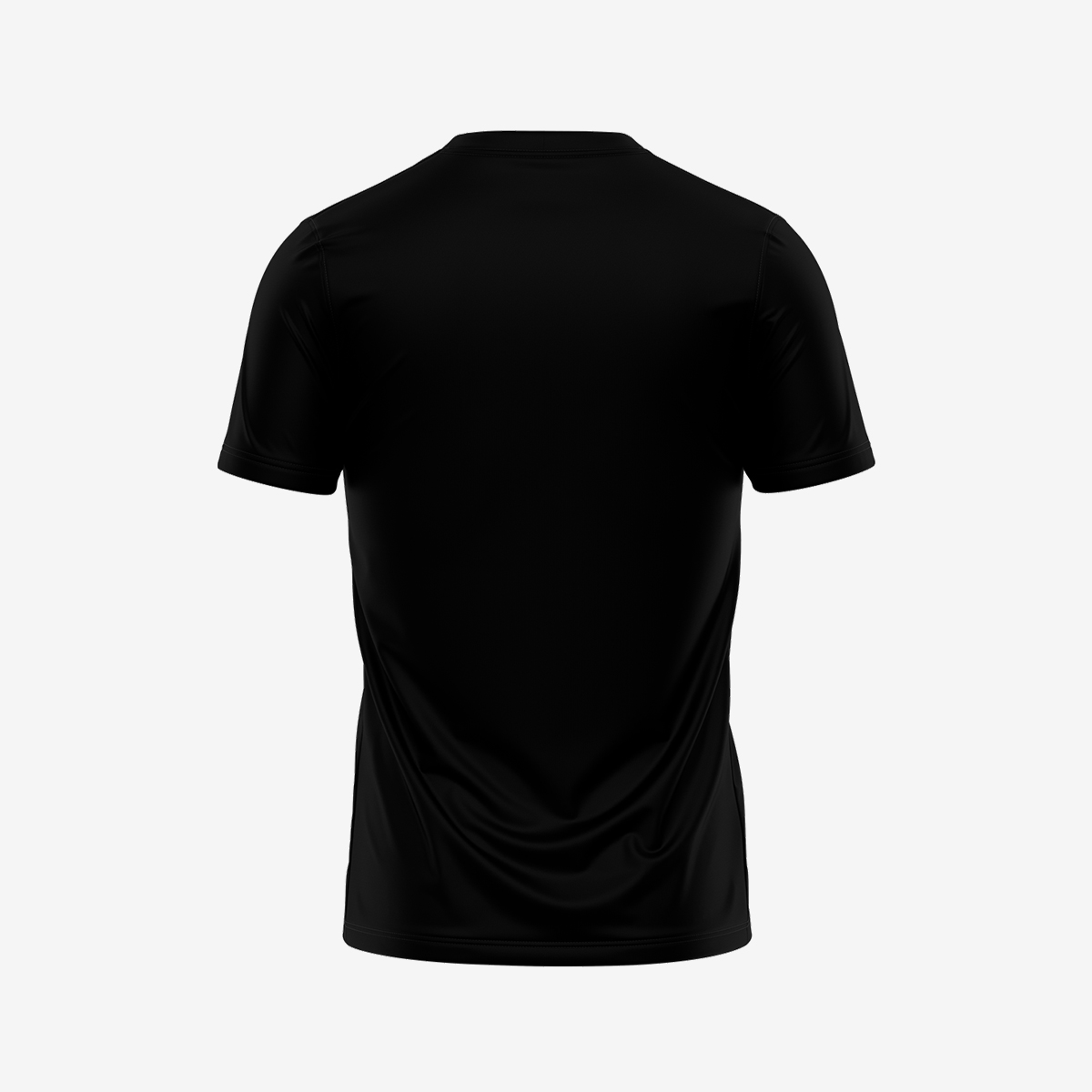Czarny t-shirt KS Kabel Kraków błyskawica