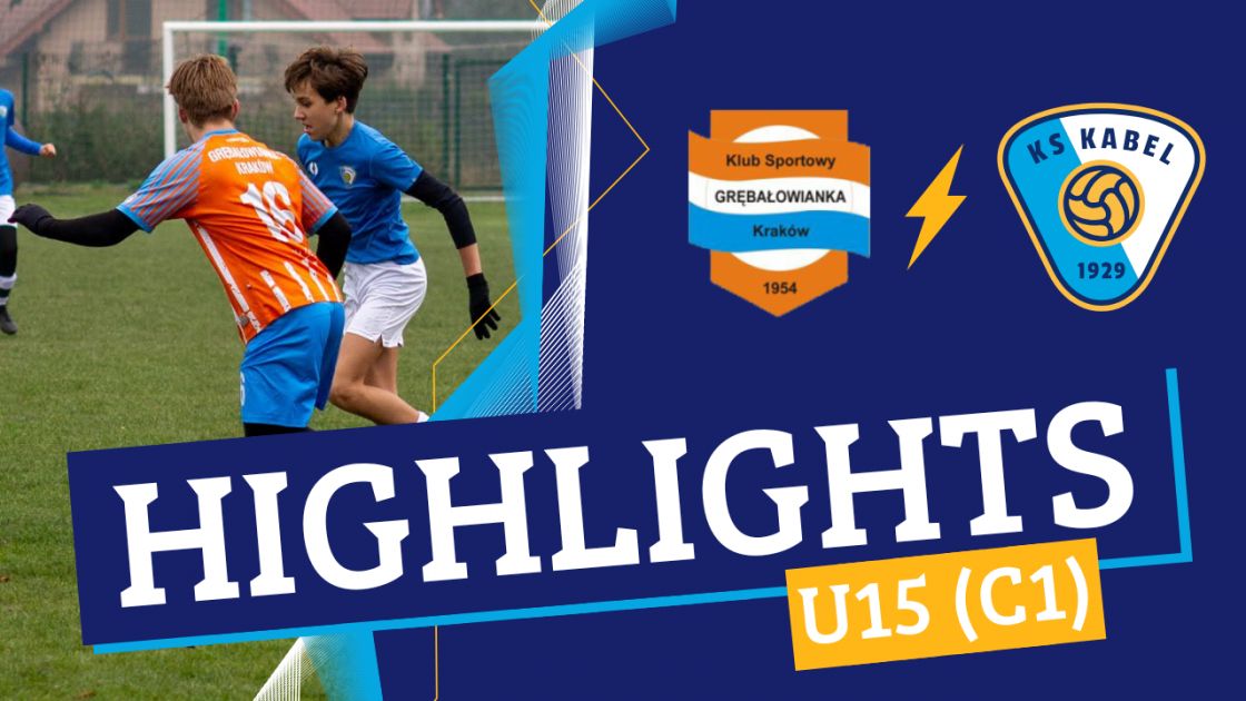 U15 (C1) | Grębałowianka Grębał&oacute;w - Kabel II Krak&oacute;w (11.11.2024) | III Liga Okręgowa