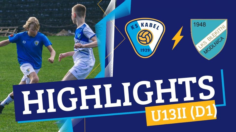 U13II (D1) | Kabel III Krak&oacute;w - Błękitni II Modlnica (08.05.2024)
