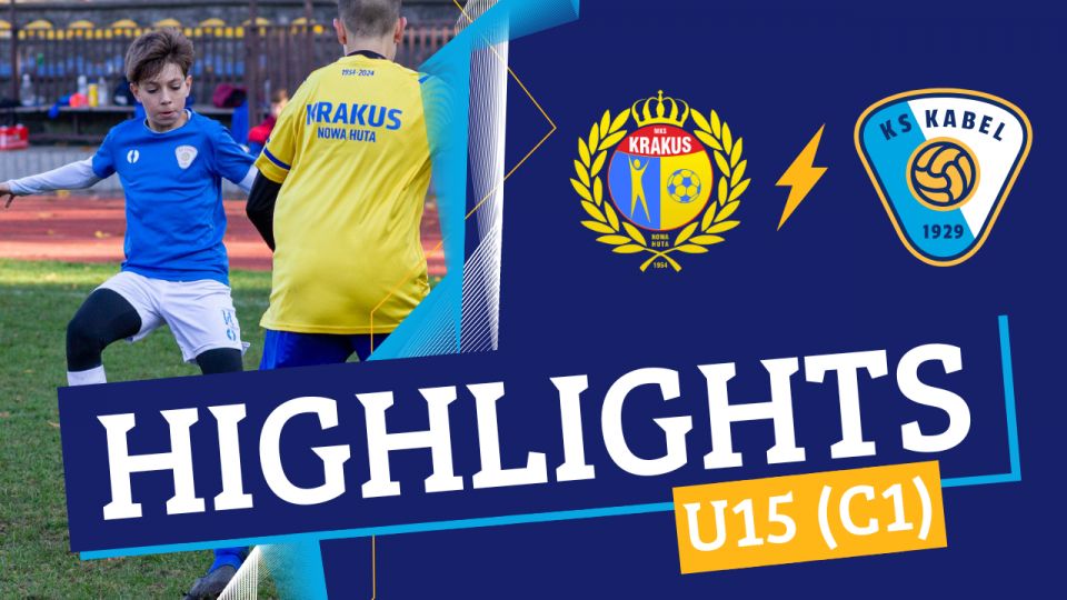 U15 (C1) | Krakus II Nowa Huta - Kabel II Krak&oacute;w (26.10.2024) | III Liga Okręgowa