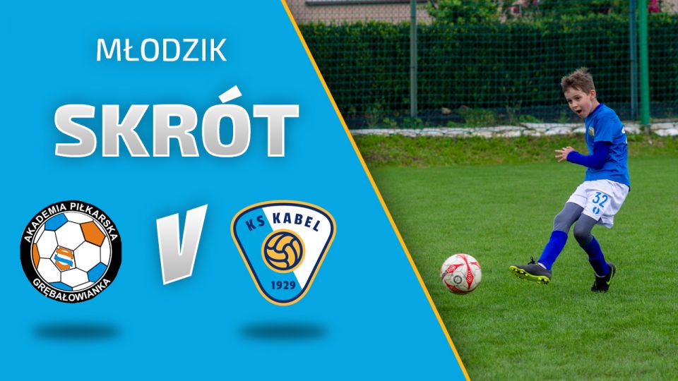 MŁODZIK D1 | Skr&oacute;t meczu: Grębałowianka Krak&oacute;w - Kabel Krak&oacute;w (06.09.2020)