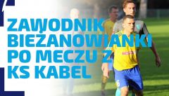 WYWIAD | Przemysła Wojewoda - zawodnik Bieżanowianki po meczu z KS Kabel