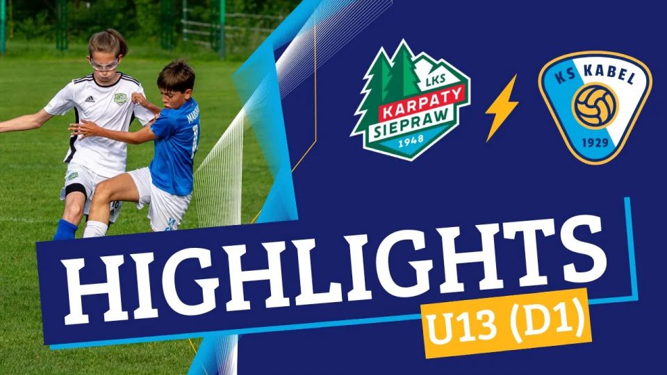 U13 (D1) | Karpaty Siepraw - Kabel Krak&oacute;w (29.06.2024)