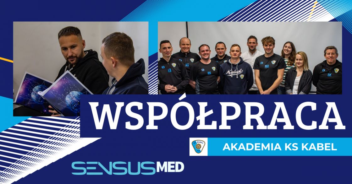 Akademia KS Kabel nawiązuje wsp&oacute;łpracę z Sensusmed
