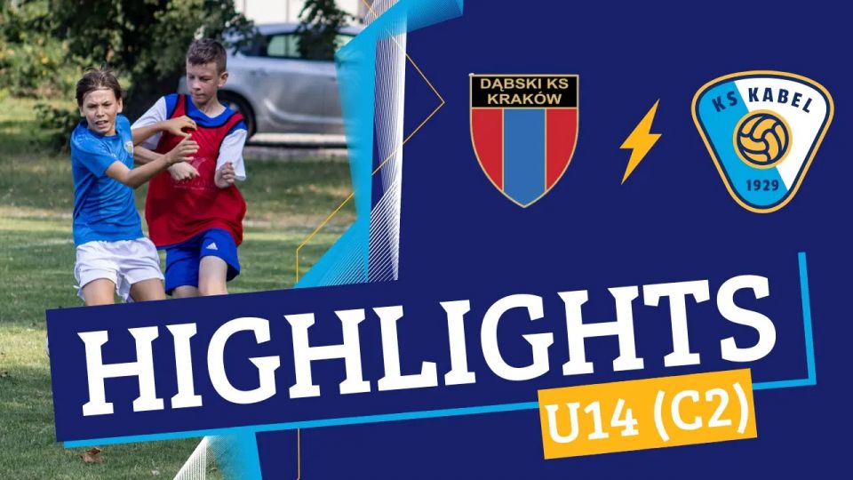 U14 (C2) | Dąbski Krak&oacute;w - Kabel Krak&oacute;w (31.08.2024)
